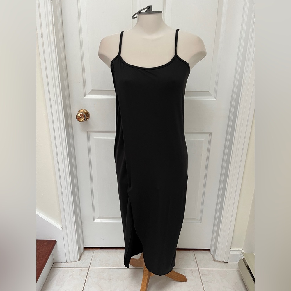 Black Spaghetti Strap Dress ladies medium